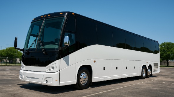 Exterior of Lower Merion Party Bus Company's 50 Passenger Party Bus in Lower Merion