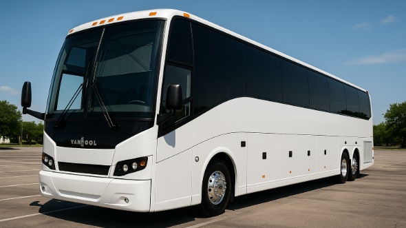 Exterior of Pittsburgh Party Bus Company's 50 Passenger Party Bus in Pittsburgh