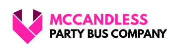 mccandless party bus company logo