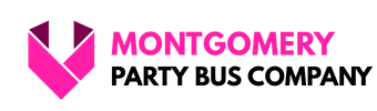 montgomery party bus company logo
