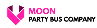 moon party bus company logo