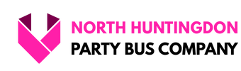 north huntingdon party bus company logo