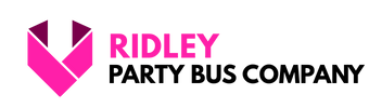 ridley party bus company logo