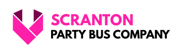 scranton party bus company logo