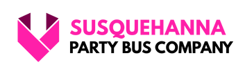 susquehanna party bus company logo